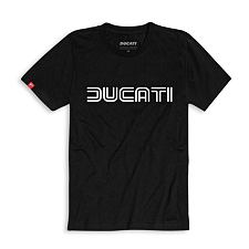 Tričko Ducatiana 80s černé