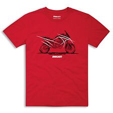 Tričko Ducati Multistrada V4 červené