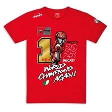 Tričko Ducati Francesco Bagnaia FB63 MotoGP World Champion 2023
