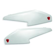 Kryty bočních kufrů Ducati ICEBERG WHITE pro Multistradu 950/1200/1260/V2