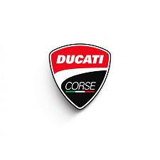 Plechová cedule Ducati Corse Shield