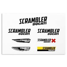 Samolepky Scrambler Ducati Multi Logo