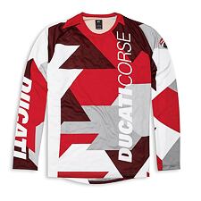 Cyklistické tričko Ducati Corse MTB s dlouhým rukávem