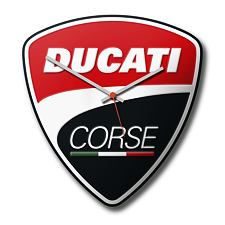 Nástěnné hodiny Ducati Corse Power