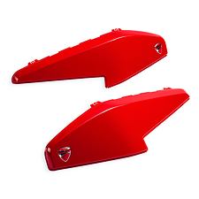 Kryty bočních kufrů Ducati ČERVENÉ pro Multistradu 950/1200/1260/V2