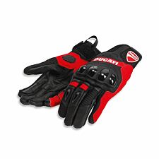 Rukavice Ducati City C4 černo-červené