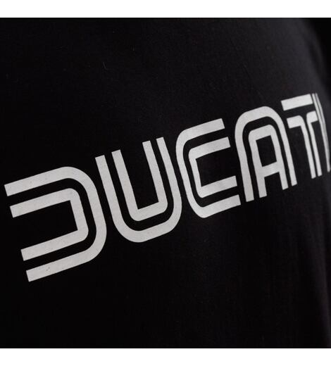 Tričko Ducatiana 80s černé