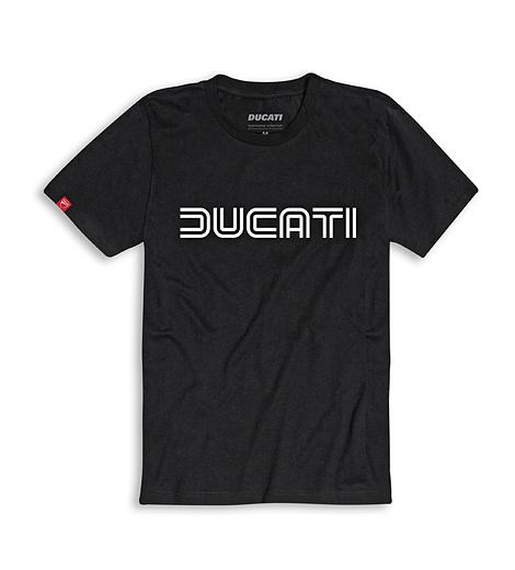 Tričko Ducatiana 80s černé