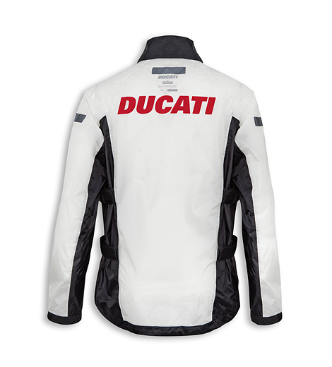 Nepromokavá bunda Ducati Aqua průhledná