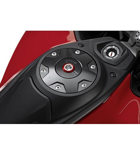 Ducati víčko nádrže stříbrné MTS 950/1200/1260, HYPERMOTARD 950