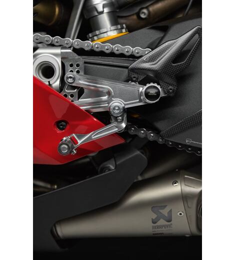 Ducati nastavitelné hliníkové stupačky pro jezdce Panigale V4