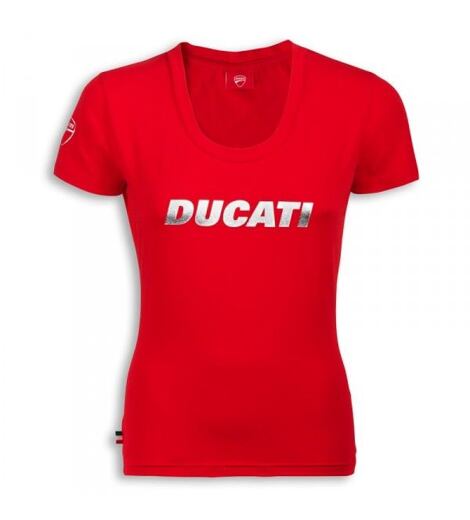 Dámské tričko Ducatiana červené