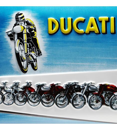Plechová cedule Ducati Meccanica