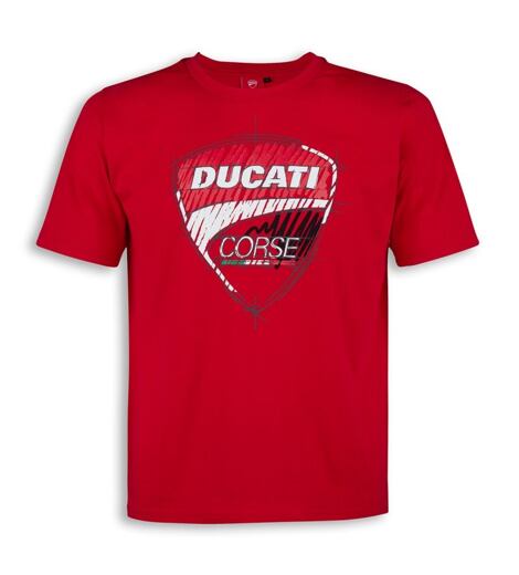 Tričko Ducati Corse Sketch červené