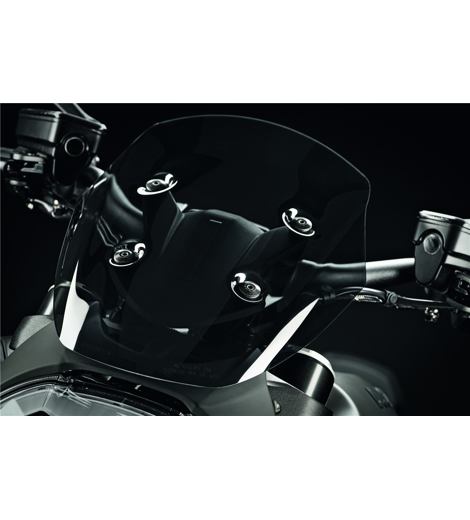 Kouřové sportovní plexi Ducati Diavel 1260