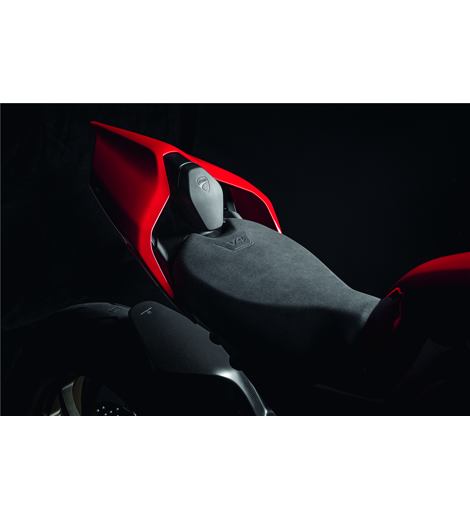 Ducati kryt sedla spolujezdce červený Streetfighter V4
