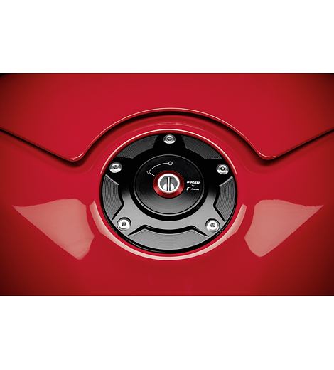 Ducati víčko nádrže černé PANIGALE 959/1199/V/V4, STREETFIGHTER V4