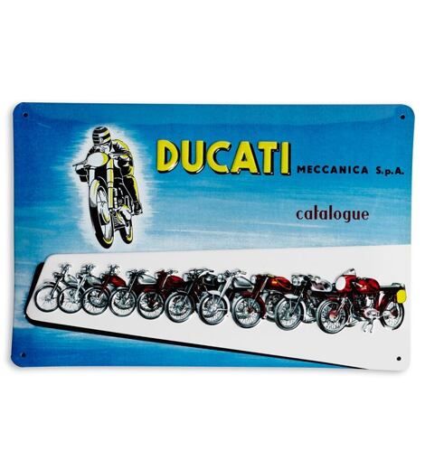 Plechová cedule Ducati Meccanica