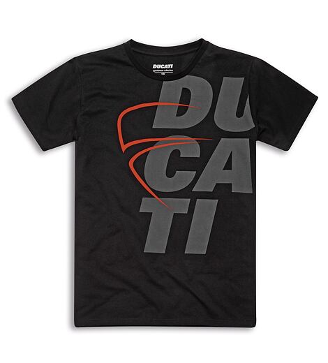 Tričko Ducati Sketch 2.0 černé