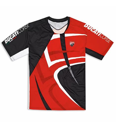 Cyklistické tričko Ducati Corse MTB V2