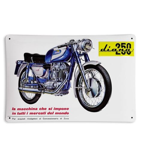 Plechová cedule Ducati Diana 250