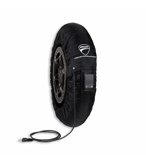 Ducati sada nahříváků pneumatik pro Panigale, Streetfighter a Supersport