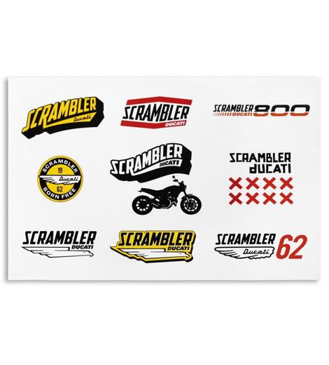 Samolepky Scrambler Ducati Lifestyle Logo