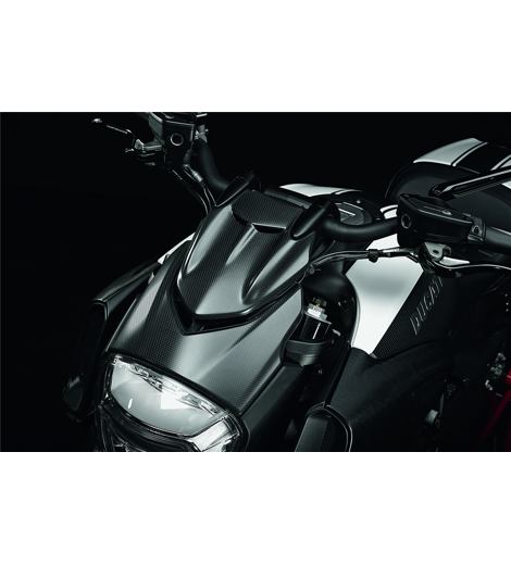 Ducati karbonový kryt přístrojové desky DVL