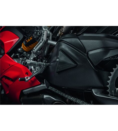 Ducati karbonový kryt kyvné vidlice Panigale 1199/1299/V2