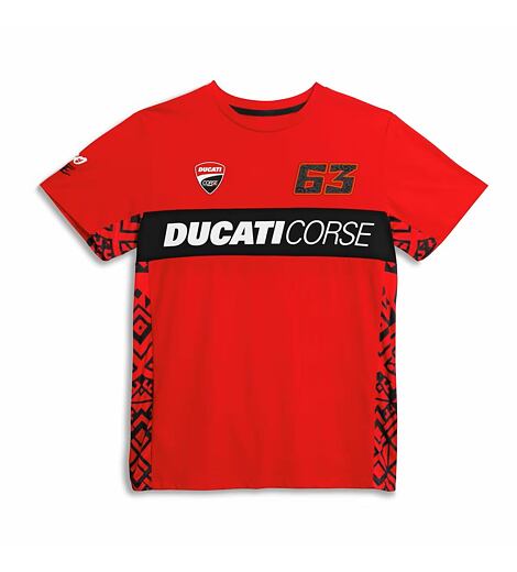 Tričko Ducati Dual Pecco Bagnaia 63