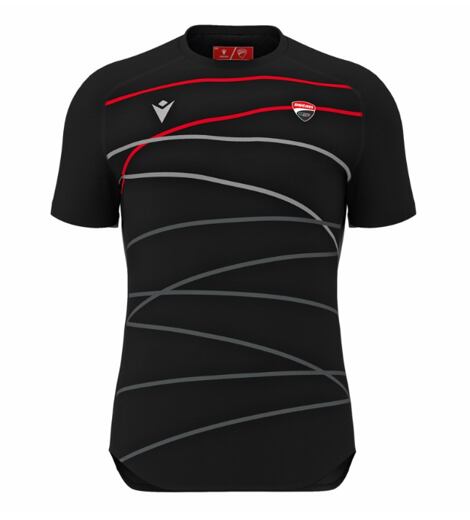 Tričko Ducati Fitness 3.0 černé