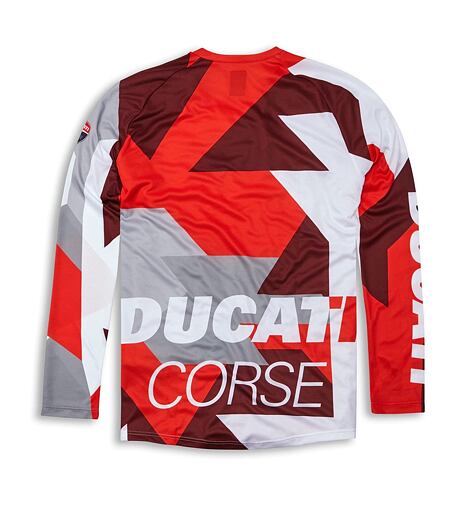 Cyklistické tričko Ducati Corse MTB s dlouhým rukávem