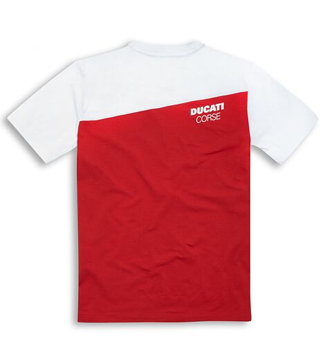 Tričko Ducati Corse Sport červeno-bílé