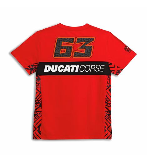 Tričko Ducati Dual Pecco Bagnaia 63