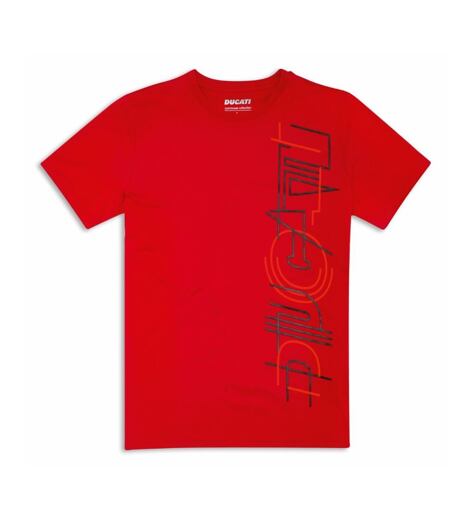 Tričko Ducati Skyline červené