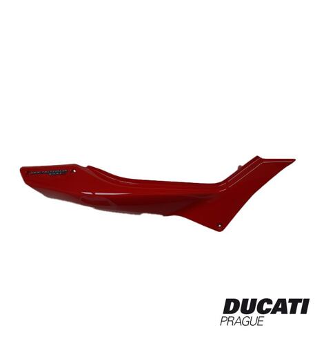 Podsedlový plast pravý červený Ducati Multistrada 1200