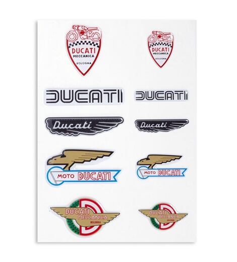 Samolepky Ducati Historical mix