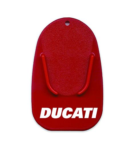 Podložka Ducati pod boční stojan červená