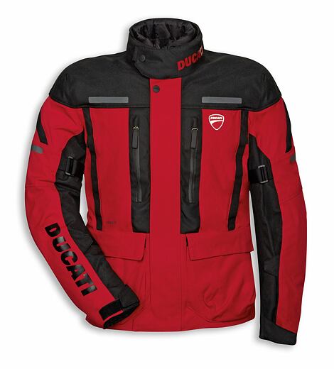 Textilní bunda Ducati Tour C4 červená