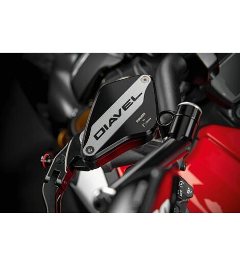Ducati kryty na nádržky brzdové a spojkové kapaliny Diavel 1260