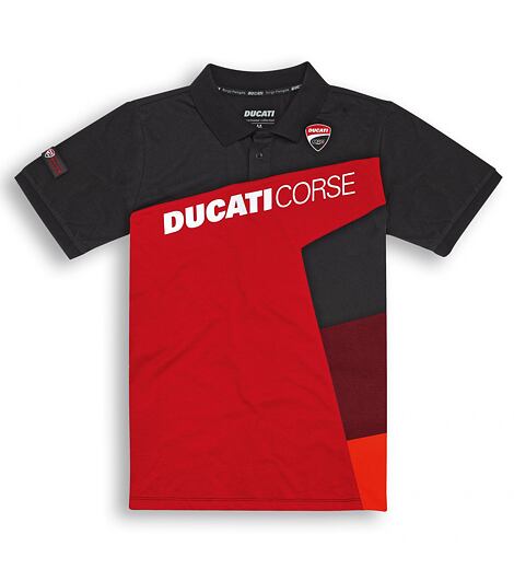 Polotričko Ducati Corse Sport červené