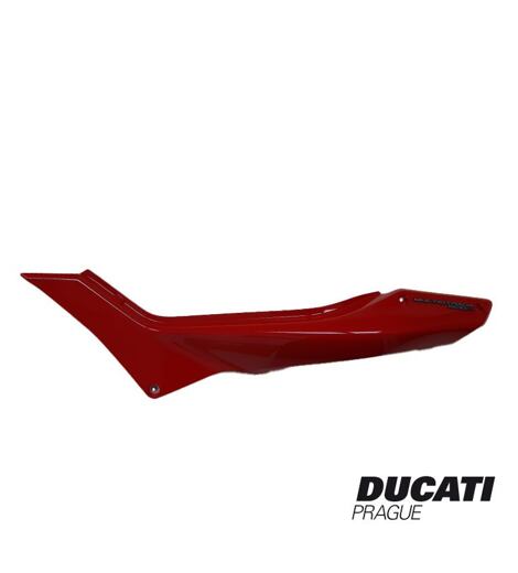 Podsedlový plast levý červený Ducati Multistrada 1200