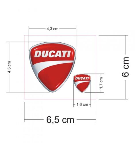Samolepky Ducati