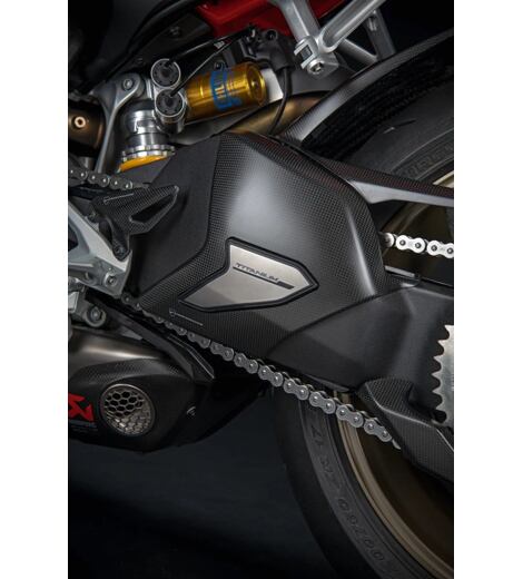 Ducati karbonový kryt kyvné vidlice Streetfighter V4