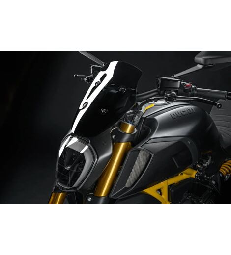 Kouřové sportovní plexi Ducati Diavel 1260