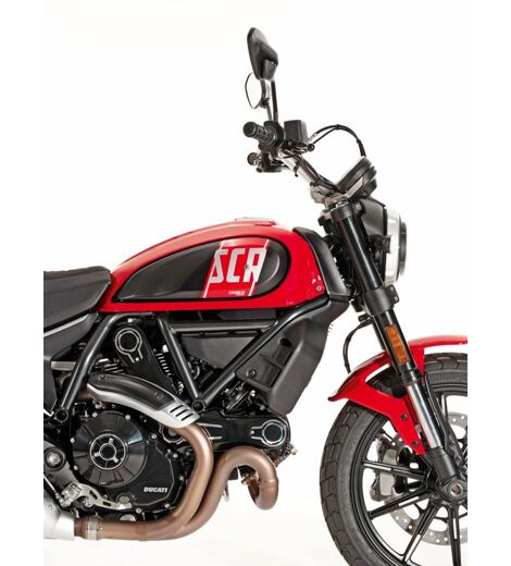 Scrambler Ducati hliníkové kryty nádrže