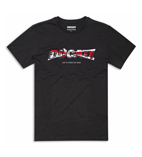 Tričko Ducati Logo 2.0 černé