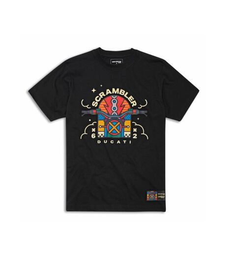 Tričko Scrambler Ducati Energy Van Orton černé