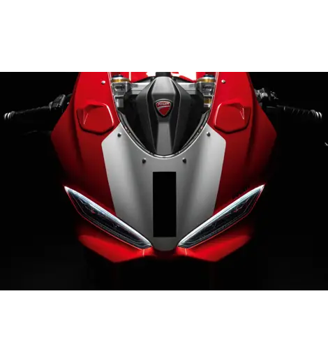 Ducati kryty na otvory na zrcátka Panigale V2 červené od MY 2025