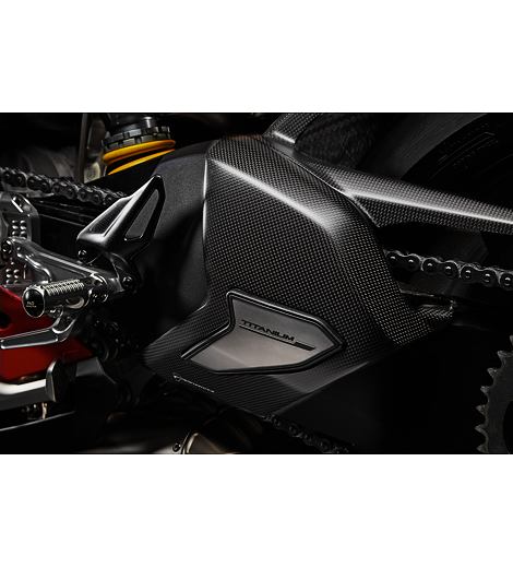 Ducati karbonový kryt kyvné vidlice Panigale V4